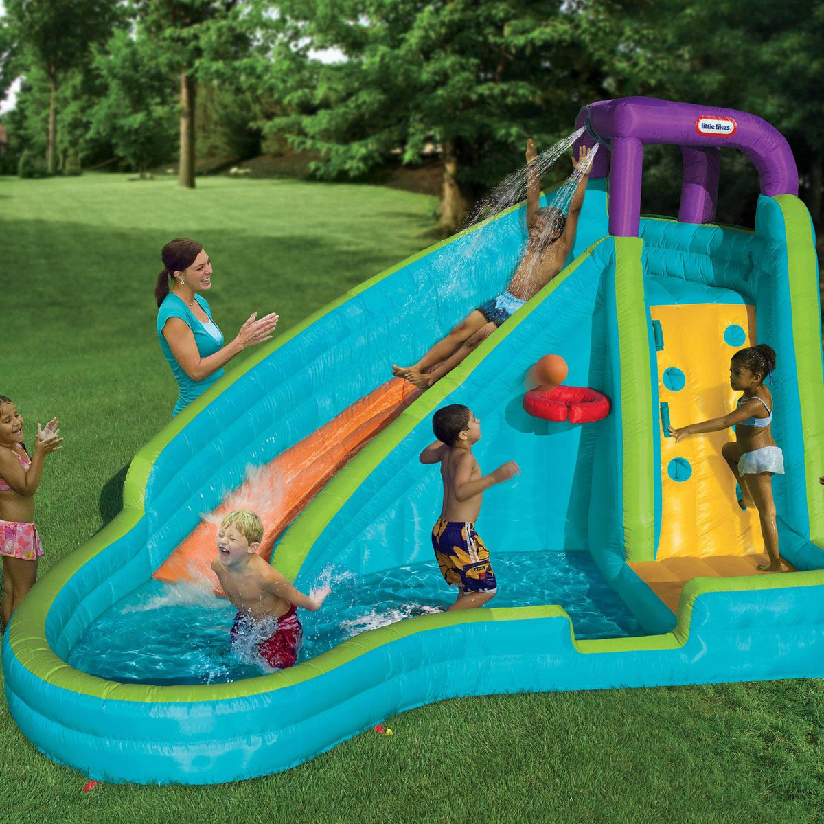 Slam 'n' Curve Slide
